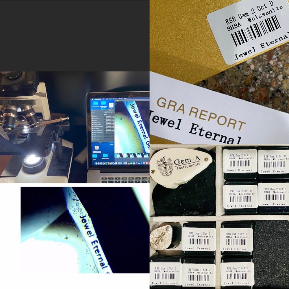 D vs DEF Moissanite - Picture 12 of 12